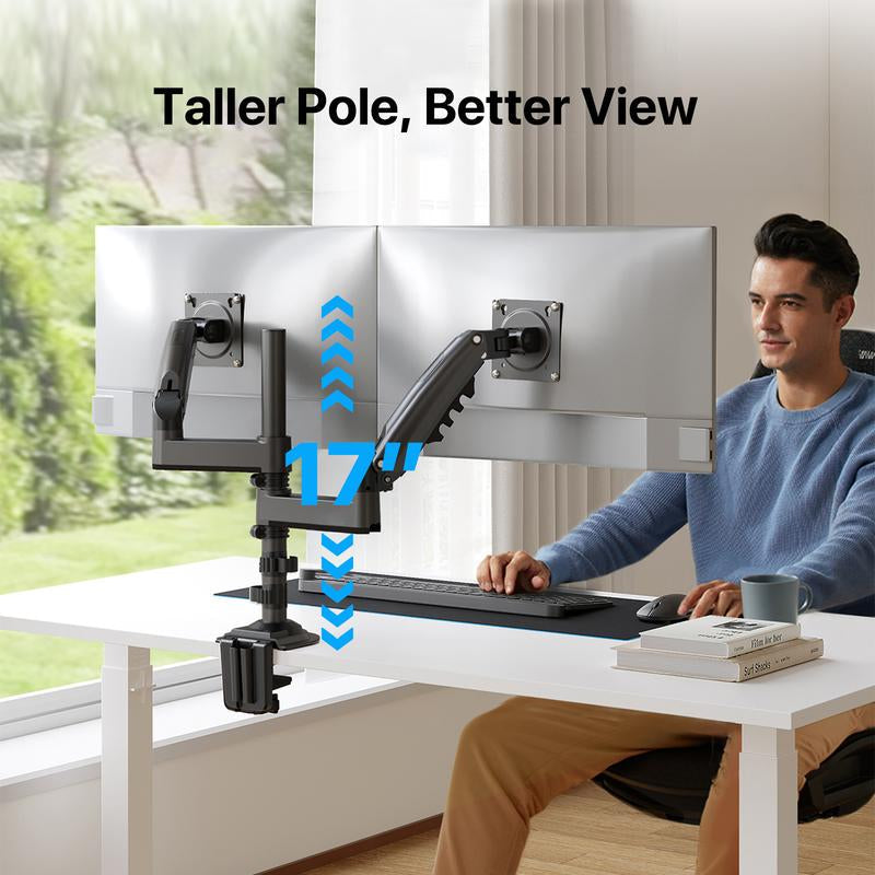 Stackable Dual Gaming Monitor Arm